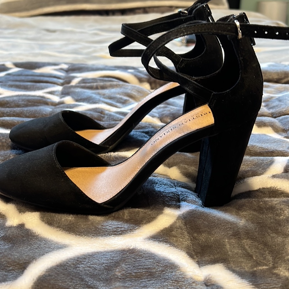 Black Suede Heels
